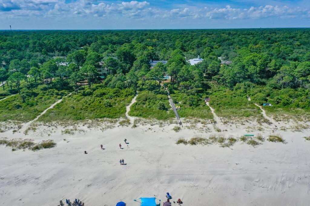 Luxury Beach House - 2Min Walk To Beach - Private Pool - Group & Dog Friendly Hilton Head Island Exterior photo